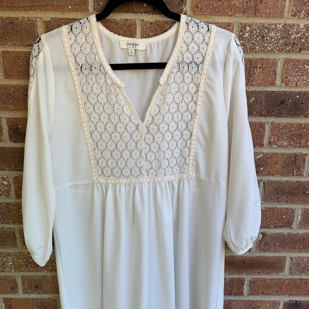 Umgee White Lace dress